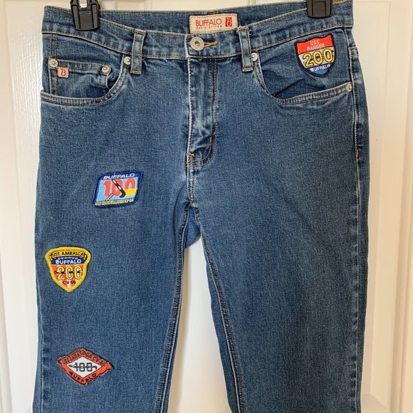 Buffalo Washed Look Black Jeans - Picture 2 of 5